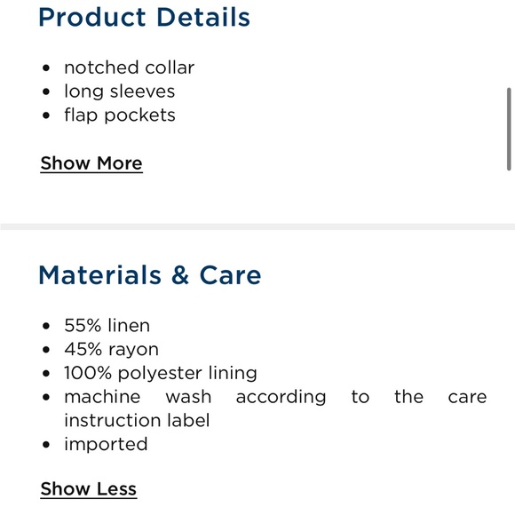 Women’s Double Breasted Linen Blend Blazer - Picture 4 of 7